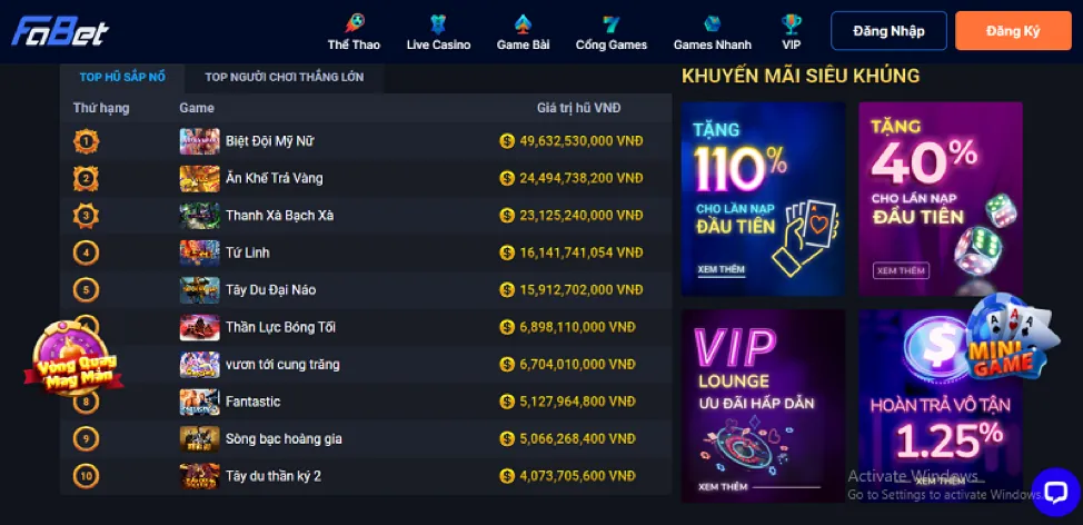 Thưởng Chào Mừng Luck888