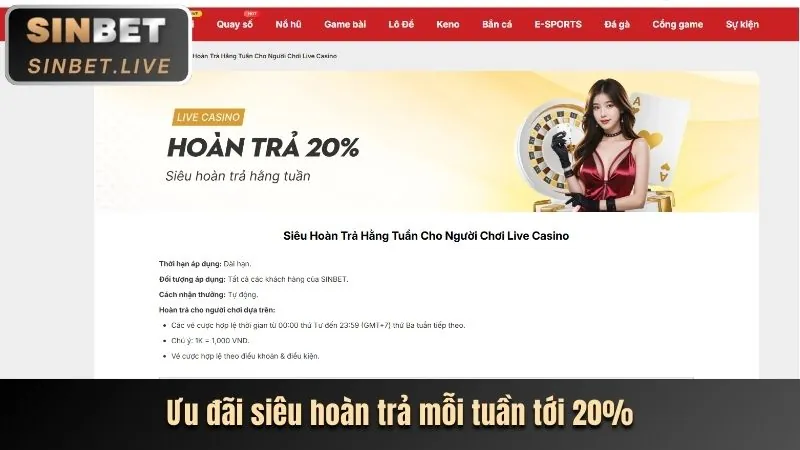 Sòng bạc trực tiếp với người chia bài thật